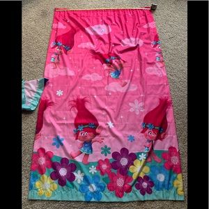 Trolls window curtains